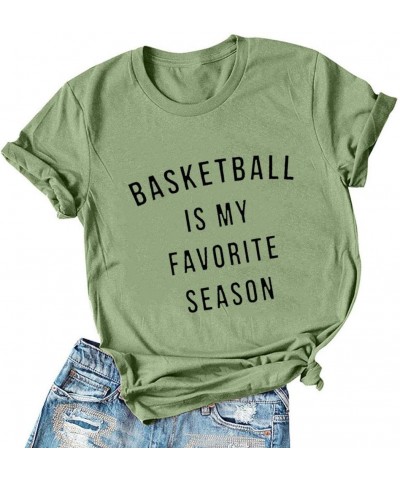 Women Basketball is My Favorite Season Long Sleeve Sweatshirt 1-green Basketball $11.01 Hoodies & Sweatshirts