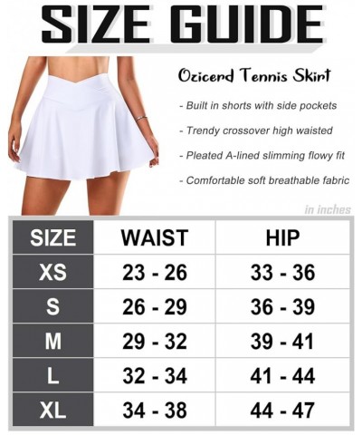 Women Golf Skort Tennis Skirt with Pockets Shorts High Waisted Pleated Mini Skirt Athletic Workout Skorts Skirts B1- Everyday...