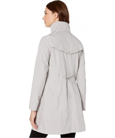 Women's Packable Hooded Rain Jacket with Bow Pearl $52.79 Jackets