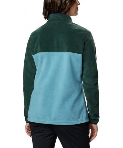 Women's Benton Springs Half Snap Pullover Spruce/Canyon Blue $20.50 Sweaters