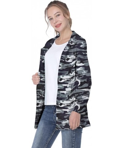 Women Packable Rain Jacket Waterproof Lightweight Raincoat Hooded for Hiking Outdoor Travel Z-camouflage a $14.40 Coats