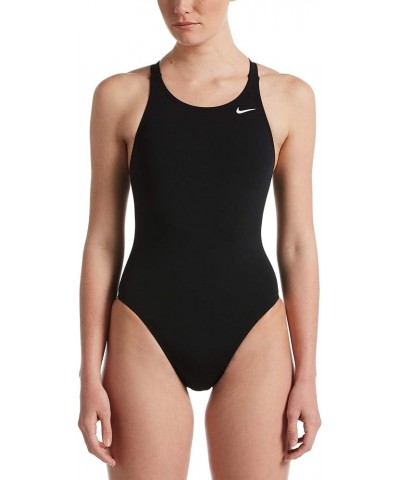 Swim Hydrastrong Lace Up Tie Back Womens Swimsuit Black $24.37 Swimsuits