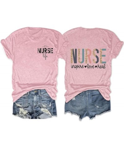 Nicu Nurse Sweatshirt Womens Crewneck Long Sleeve Retro Graphic Pullovers Nicu Nurse Gift Lightweight Tops A1-pink $10.39 Hoo...