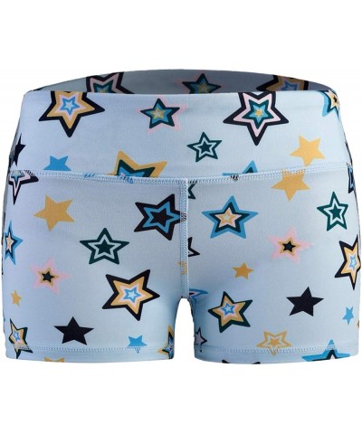 WOD Booty Shorts for Women (X-Small, Berry Space Dye) X-Small Star Blue $10.39 Activewear