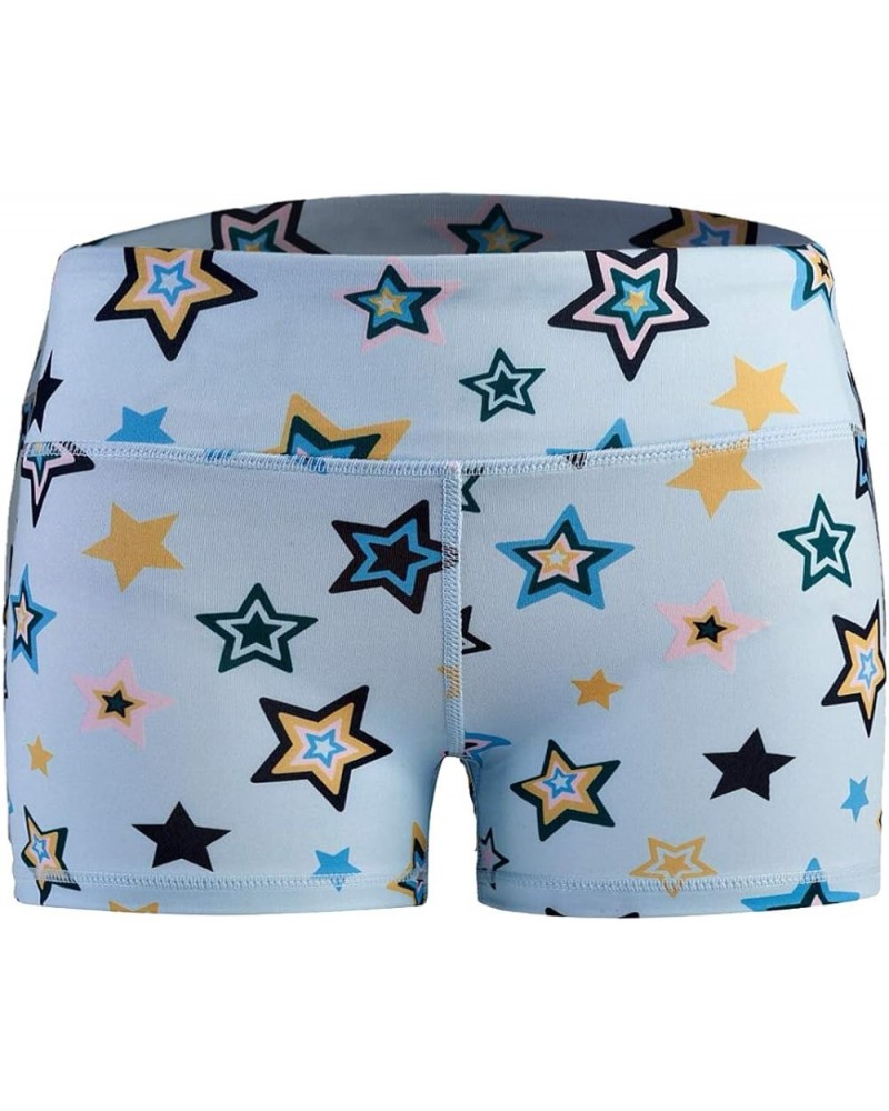 WOD Booty Shorts for Women (X-Small, Berry Space Dye) X-Small Star Blue $10.39 Activewear