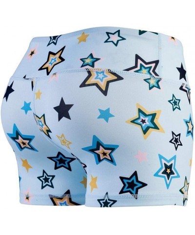 WOD Booty Shorts for Women (X-Small, Berry Space Dye) X-Small Star Blue $10.39 Activewear