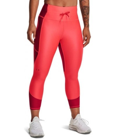 Women's HeatGear Ankle Color Block Leggings Beta (628)/Purple Switch $23.50 Activewear