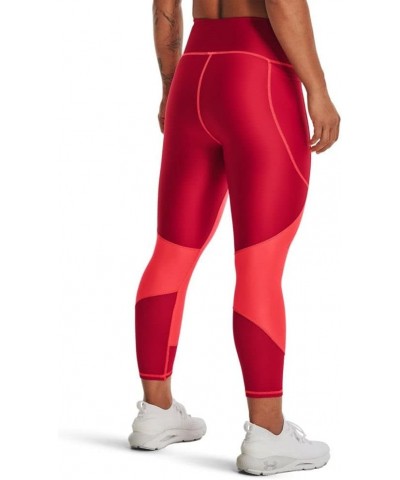 Women's HeatGear Ankle Color Block Leggings Beta (628)/Purple Switch $23.50 Activewear