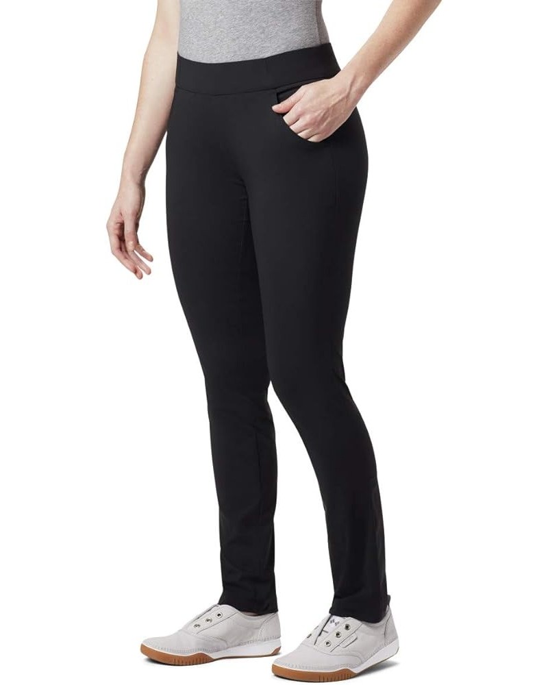 Women's Plus Size Anytime Casual Pull on Pant Black $19.33 Activewear