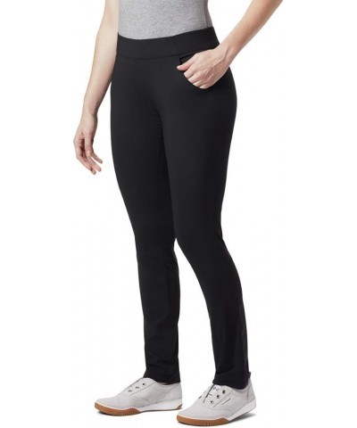 Women's Plus Size Anytime Casual Pull on Pant Black $19.33 Activewear