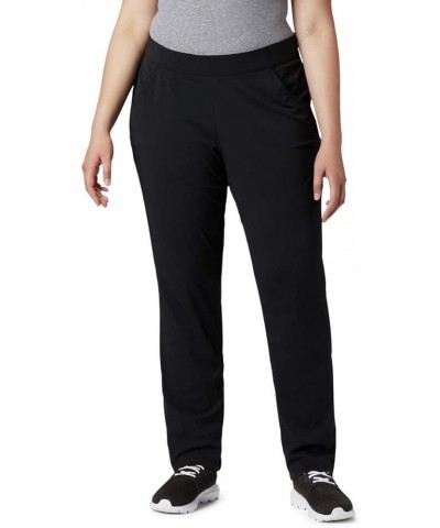 Women's Plus Size Anytime Casual Pull on Pant Black $19.33 Activewear