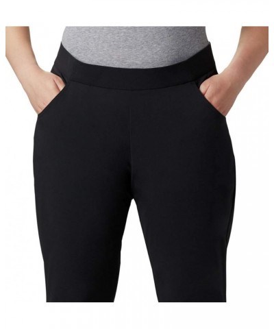 Women's Plus Size Anytime Casual Pull on Pant Black $19.33 Activewear