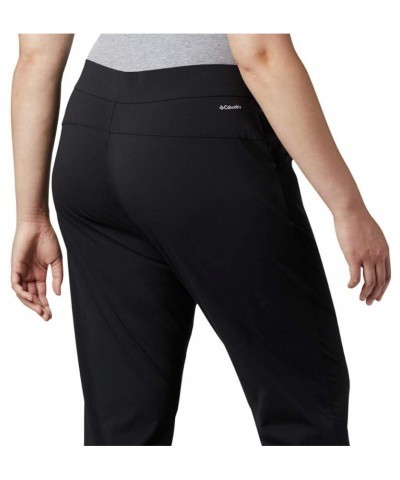 Women's Plus Size Anytime Casual Pull on Pant Black $19.33 Activewear