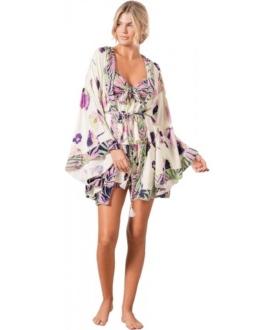 Womens Sleep Kimono Open Miscellaneous $26.86 Tops