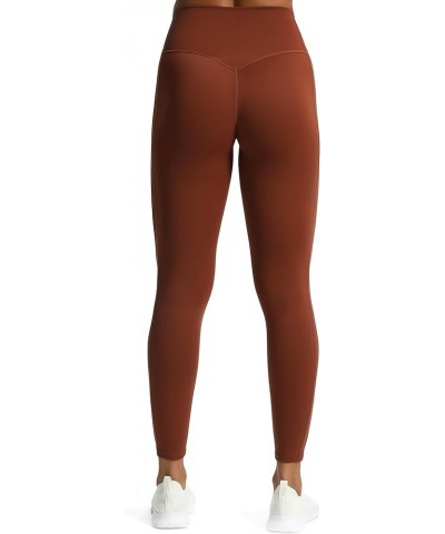 High Waisted Workout Leggings for Women GEO Compression Tummy Control Gym Buttery Soft Yoga Pants 26 Cherry Mahogany $16.95 L...