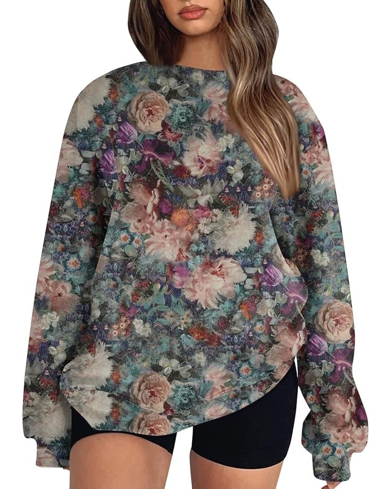 Women's Camo Hoodie Maple-Leaf Print Oversized Sweatshirt Fleece Hooded Sweatshirts with Pocket Classic Pullovers Purple-5 $1...