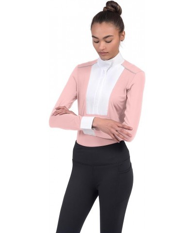 SkyCool® Liberty Show Long Sleeve Shirt Blush $54.50 Tops