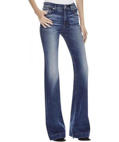 Women's Dojo Flare Wide Leg Jeans Lake Blue Dojo $52.24 Others