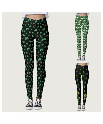 Women's Valentines Day Leggings Love Heart Print Yoga Pants Elastic Slim Casual Workout Running Tights Plus Size Q04-c $5.32 ...