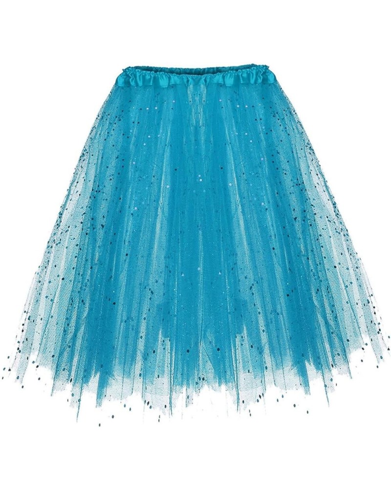 Plus Size Tutu Skirts for Women Purple Europe and The United States Three Layer Tutu Black Tulle Skirt for Women Blue $7.15 S...