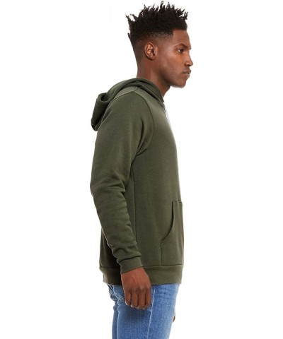 + Canvas Unisex Poly-Cotton Fleece Pullover Hoodie (3719) DEEP HEATHER Military Green $17.26 Hoodies & Sweatshirts