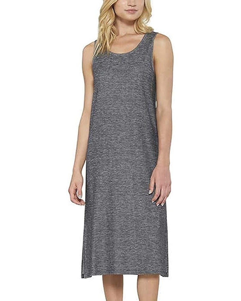 Ladies' Side-Slit Tank Dress Black $9.89 Dresses