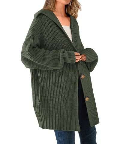 Womens Fall Fashion 2023 Open Front Oversized Cardigan Sweaters for Women Lightweight Rib Knit Fall Sweaters Sage Green $25.4...