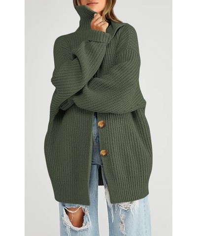 Womens Fall Fashion 2023 Open Front Oversized Cardigan Sweaters for Women Lightweight Rib Knit Fall Sweaters Sage Green $25.4...