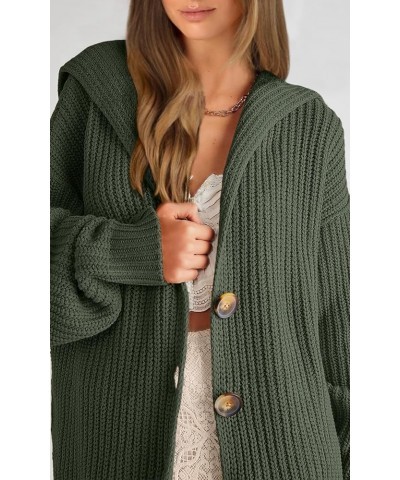 Womens Fall Fashion 2023 Open Front Oversized Cardigan Sweaters for Women Lightweight Rib Knit Fall Sweaters Sage Green $25.4...