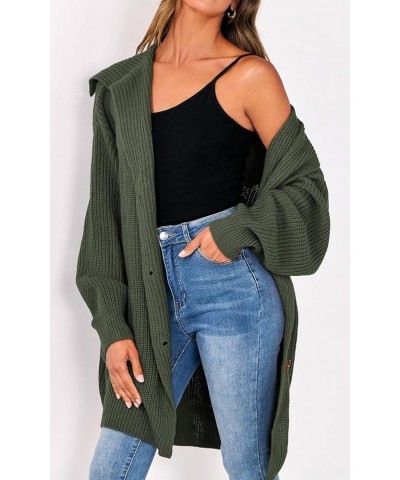 Womens Fall Fashion 2023 Open Front Oversized Cardigan Sweaters for Women Lightweight Rib Knit Fall Sweaters Sage Green $25.4...