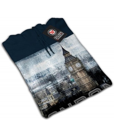 Tower Urban London Womens Hoodie, London Hooded Sweatshirt Navy $24.93 Hoodies & Sweatshirts