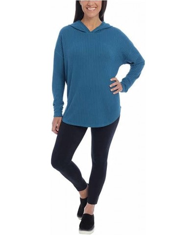 Ladies' Thermal Hoodie (Taos, X-Large) Blue $11.33 Hoodies & Sweatshirts