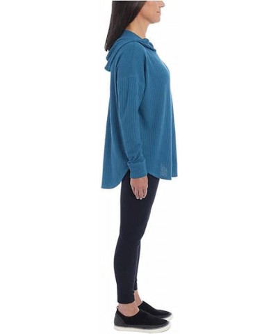 Ladies' Thermal Hoodie (Taos, X-Large) Blue $11.33 Hoodies & Sweatshirts