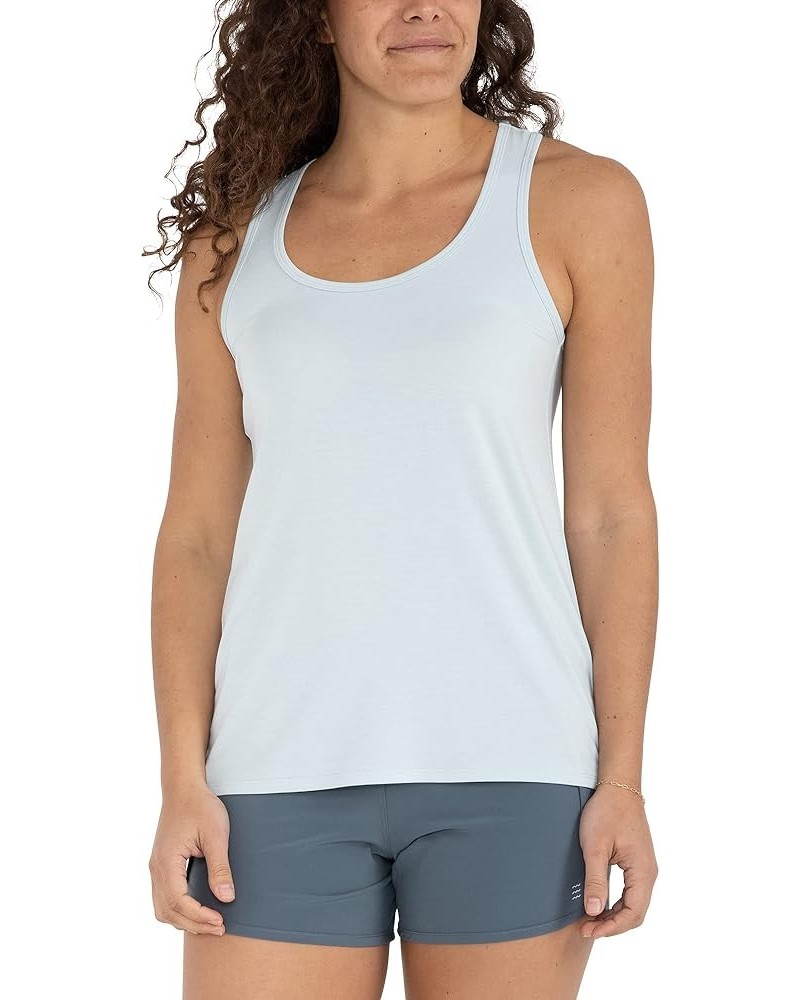 Women's Bamboo Motion Racerback Tank - Moisture Wicking, Breathable Active Tank with Sun Protection - UPF 50+ Tide Pool $22.5...