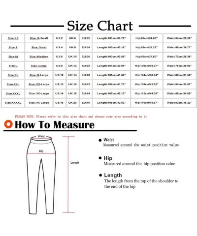 Women's Pants 2023 Workout Out Leggings with Pockets Sweatpants Fall Stretch Waist Button Joggers Pants Plus Size Capris 05bl...