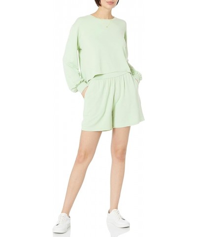 Women's Araya Pull-On Drapey Short Smoke Green $15.81 Shorts