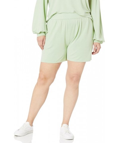 Women's Araya Pull-On Drapey Short Smoke Green $15.81 Shorts