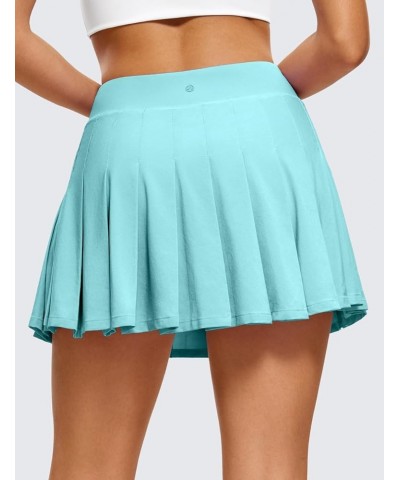 Cute Pleated Skirts for Women High Waisted Tennis Golf Skorts with Pockets Casual Athletic Workout Skater Turquoise $22.40 Sk...