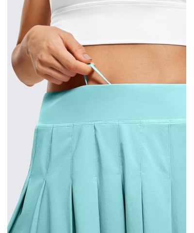 Cute Pleated Skirts for Women High Waisted Tennis Golf Skorts with Pockets Casual Athletic Workout Skater Turquoise $22.40 Sk...