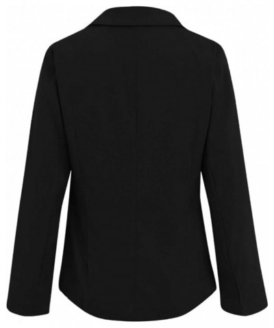 Plus Size Blazer for Women Open Front Long Sleeve Blazer Jacket Coat Business Casual Slim Suit Jackets 4761-nfhhse-b-black $1...