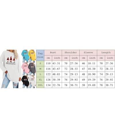 Womens Long Sleeve Tops Women Long Sleeve Oversized T Shirts Loose Sunflower Pinting Casual Crewneck Tunic Black-a $11.33 Tops