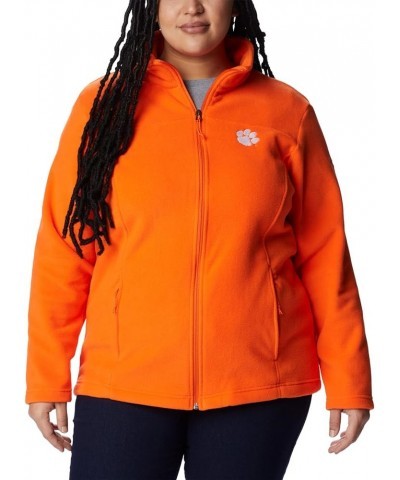 Women's CLG Give and Go Ii Full Zip Fleece JKT Cle - Spark Orange $28.84 Jackets