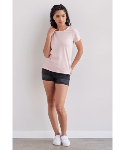 Women's 100% Organic Pima Cotton Short Sleeve Relaxed Crew Neck T-Shirt Undyed $17.18 T-Shirts