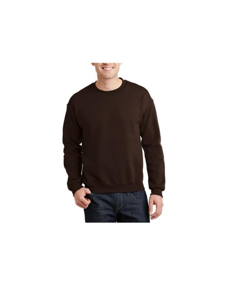 Men's Fleece Crewneck Sweatshirt, Style G18000, Multipack Dark Chocolate $14.25 Sweatshirts