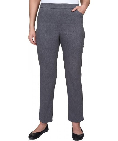 Women's Allure Slimming Missy Stretch Pants-Modern Fit Grey $17.36 Pants