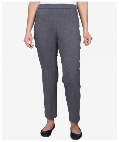 Women's Allure Slimming Missy Stretch Pants-Modern Fit Grey $17.36 Pants