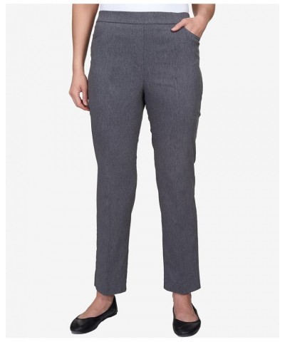 Women's Allure Slimming Missy Stretch Pants-Modern Fit Grey $17.36 Pants