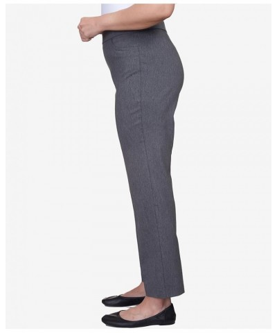 Women's Allure Slimming Missy Stretch Pants-Modern Fit Grey $17.36 Pants