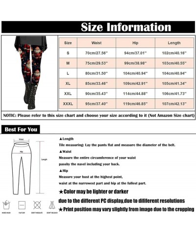 Yoga Pants Women Winter Leggings Artistic Splash Printed Soft Stretchy Pants Pants for Women Winter Warm Winter Warm Orange-c...