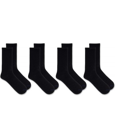 Women's Diabetes & Circulator Socks-4 & 6 Pair Packs-Non-Binding Moisture Management Black - Crew (4 Pairs) $9.88 Socks